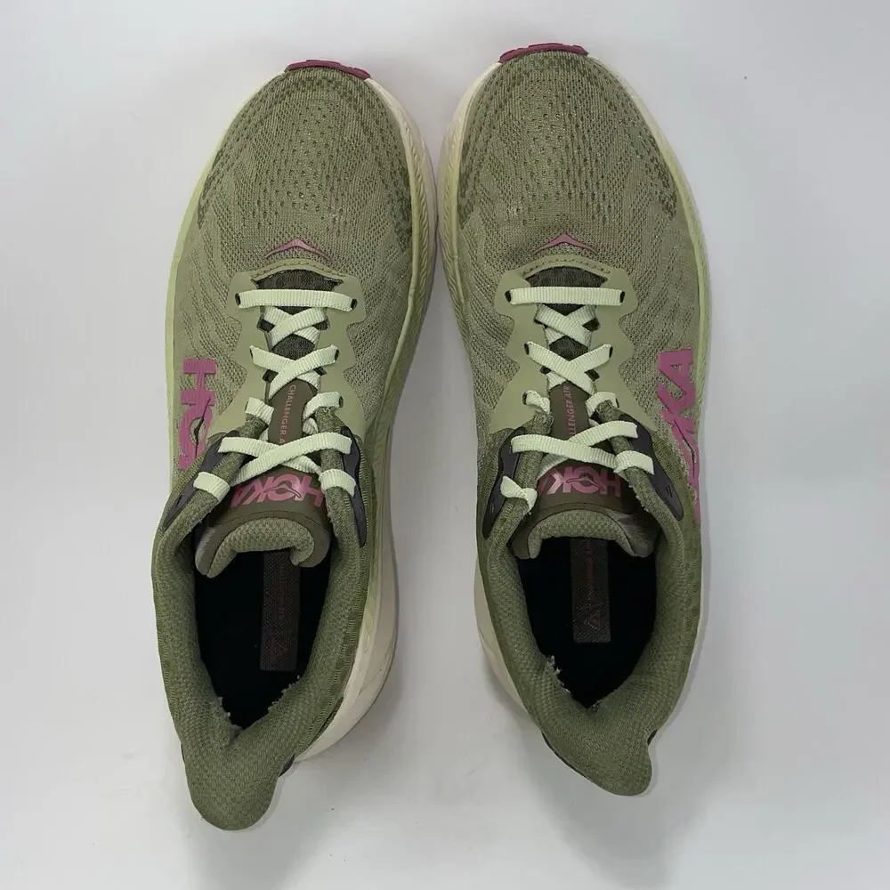 Hoka One One Challenger ATR 7 Trail Running Shoes Womens Size 9D Wide Olive - Picture 4 of 11